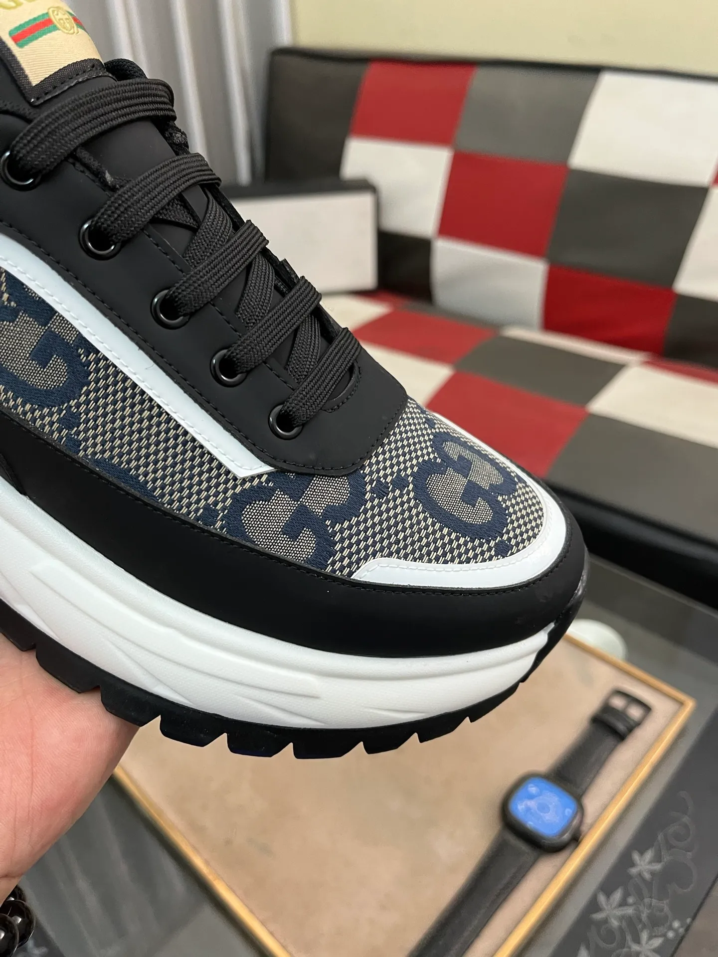 Men's Men's Shoes💰458⌚️⌚️[GUCCI] Gucci men's casual shoes are absolutely popular🔥The ultimate matching item for trendy men! The charm of super texture is irresistible, the main recommendation, the flower leather color is bright! The upper is made of high-quality cowhide with branded fabrics, pigskin lining for the feet, and wear-resistant rubber sole, which is noble and elegant! Extremely comfortable🎁🎁You can be as handsome as you want💪 38-443️⃣colors available